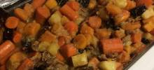 carrot and sweet potato tzimmes