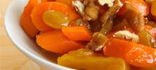 carrots with apricot preserves
