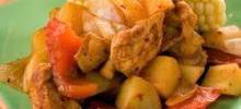 Chicken and Potato Parcels