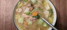 chicken and veggie miso soup (nstant pot&#174; version)