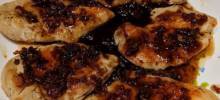 chicken breast with sage and balsamic vinegar