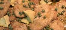 Chicken Piccata with Artichoke Hearts