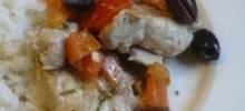 chicken with tomatoes and olives