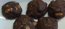 Chocolate and Marzipan Cookies