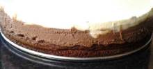 chocolate mascarpone layer cake