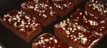 chocolate mint brownies