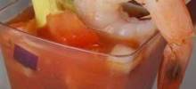 Cool Mexican Shrimp Cocktail
