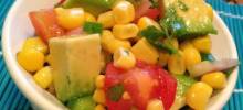 Corn Salad with Lime Vinaigrette