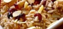 Cranberry and Almond Rice Pilaf