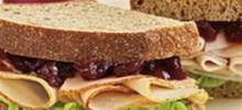 Cranberry Thanksgiving Turkey Sandwich