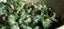 creamed spinach from oikos&#174;