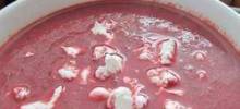 Creamy Beet With Dill Soup