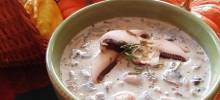 creamy mushroom soup
