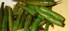 Dad's Pan-Fried Green Beans