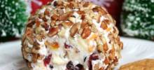 Dried Fruit Cheese Ball