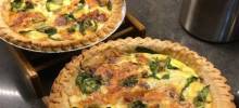 Easy Bacon and Cheese Quiche
