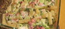 Easy Pasta Bake with Leek and Cheese