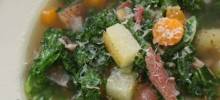 Easy Portuguese Kale Soup