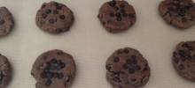 eggless chocolate peanut butter cookies