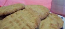 eggless peanut butter cookies
