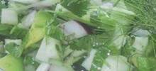 Fennel Cucumber Salsa