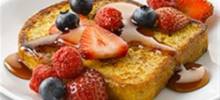 french toast with mixed berries with truvia&#174; natural sweetener