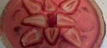 frosty strawberry pie