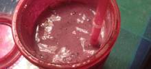 frozen berry smoothie