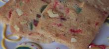 fruit and nut shortbread