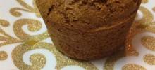 gingerbread-pear muffins