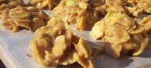 grama's corn flake peanut butter cookies