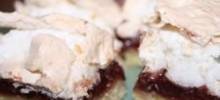 grammie's raspberry meringue cookie bars