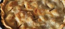grandma's ron skillet apple pie