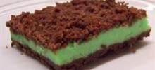 grasshopper cheesecake bars