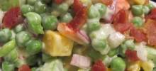 Green Pea Salad With Cheese