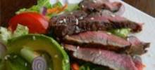 Grilled Steak Salad with Asian Dressing
