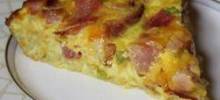 Ham and Hash Brown Quiche