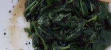 Japanese Spinach with Sweet Sesame Seeds