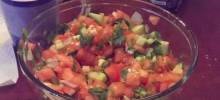 LittleBitFae's Fresh Tomato Salsa