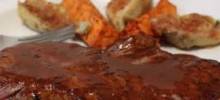 Minute Steaks with Barbeque Butter Sauce