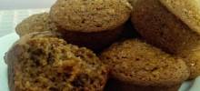 muesli-applesauce muffins
