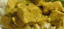 ndian Hot Curried Mangos with Tofu