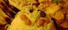 ndian-Style Rice with Cashews, Raisins and Turmeric