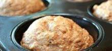 oat applesauce muffins