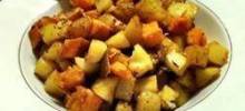 onion-roasted potatoes