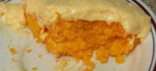 orange cream cake