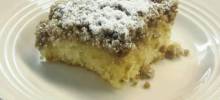 outrageously buttery crumb cake