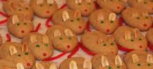 peanut butter christmas mice