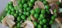 Peas with Mushrooms