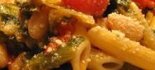 Penne Pasta with Cannellini Beans and Escarole